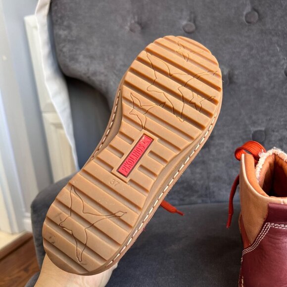 Pikolinos Cazorla Tan/orange color block Boots – Size 37 - Picture 8 of 10